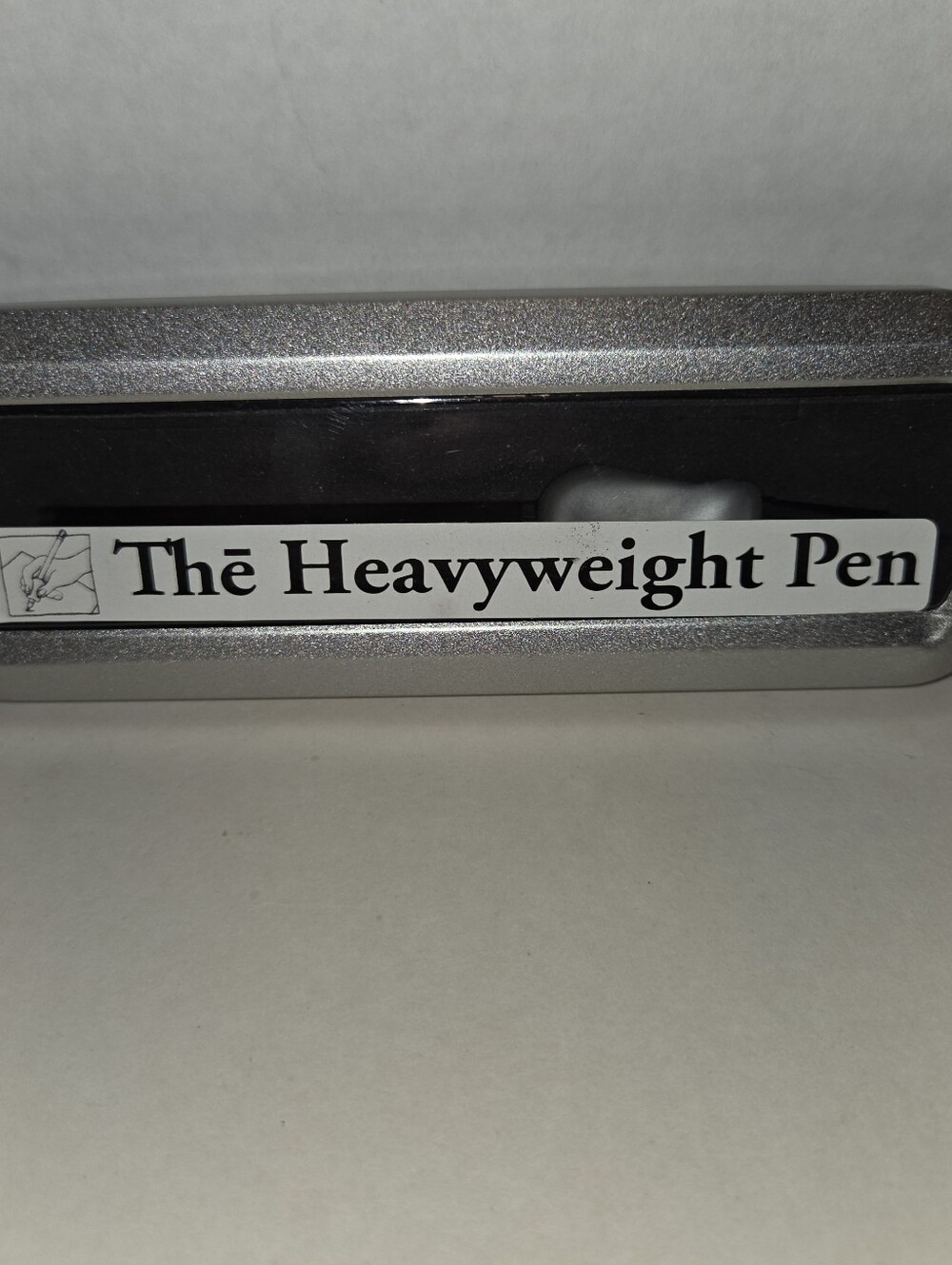 Black Heavyweight Pen Ergonomic Writing Instrument